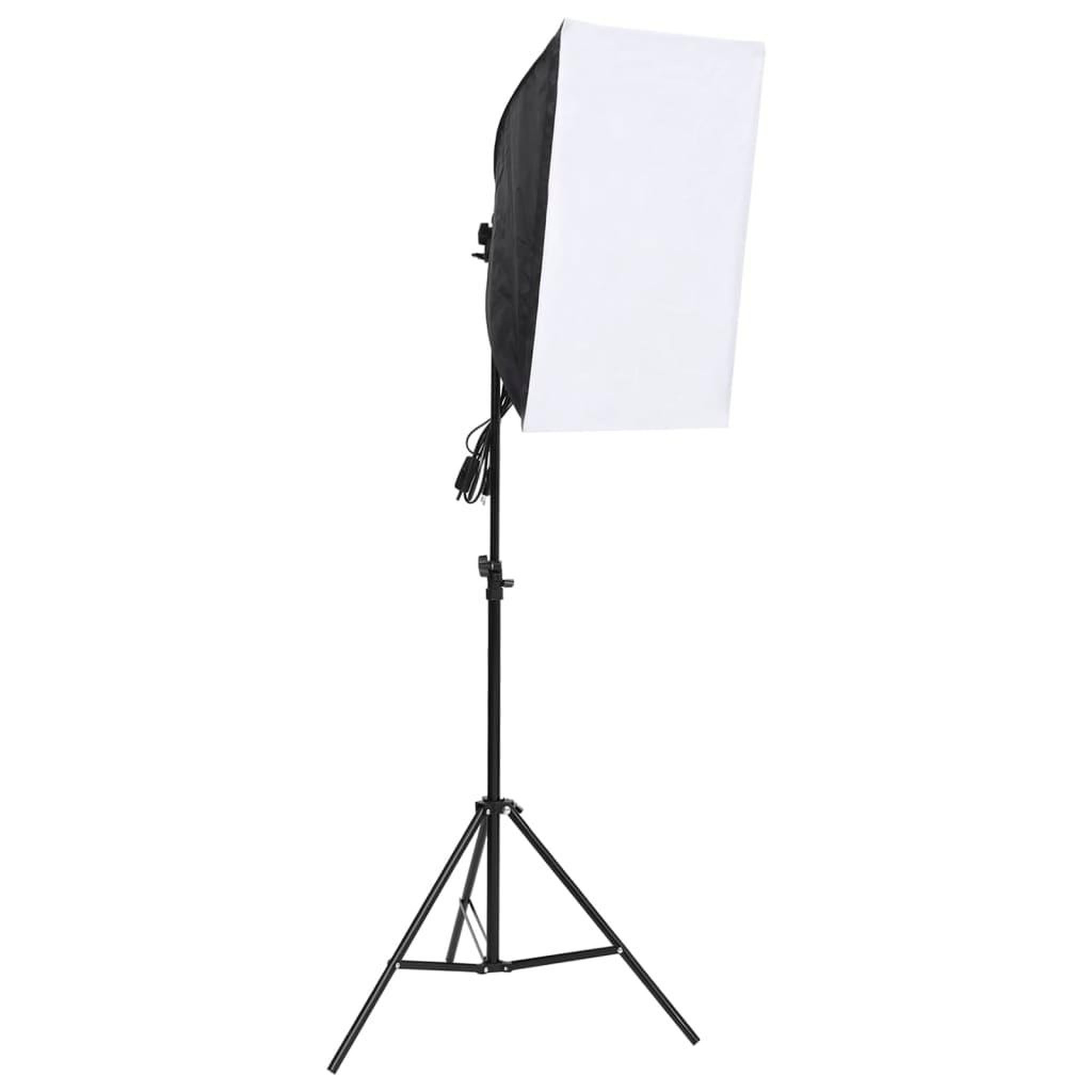 Voir la diapositive 3 : VIDAXL Kit de studio photo boîte a lumiere toile de fond et reflecteur