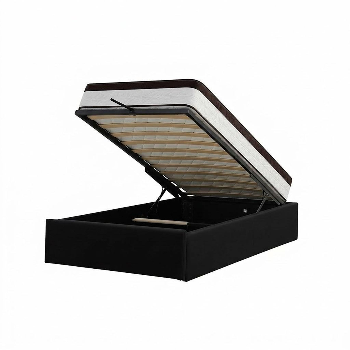 KING OF DREAMS Ensemble Lit Coffre et Matelas  Soutien Très Ferme Confort