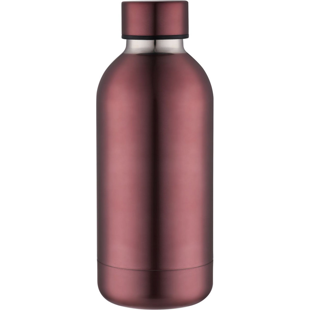 ACTUEL Bouteille isotherme métallisée acier inoxydable