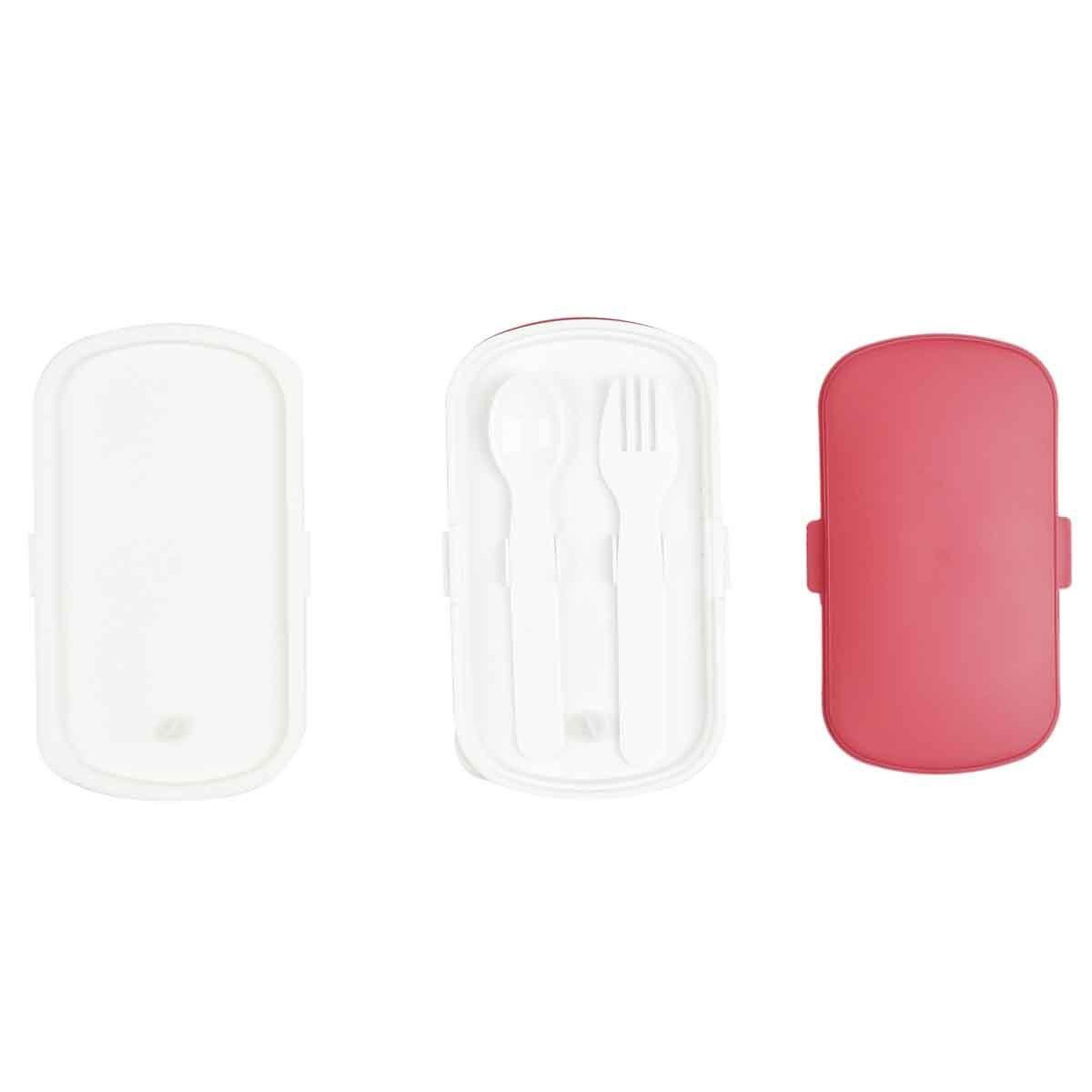 Voir la diapositive 3 : COOK CONCEPT Lunch Box pour Repas  3 Pièces  18cm Rose