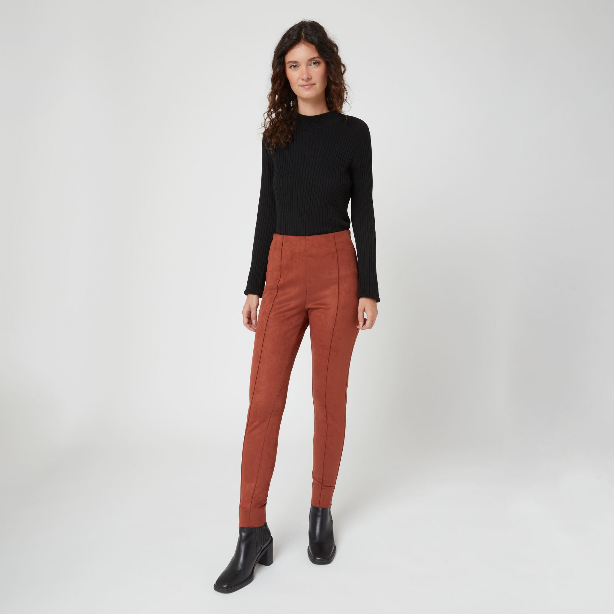 EOSDT Leggings pour fille - Leggings de yoga héliotrope