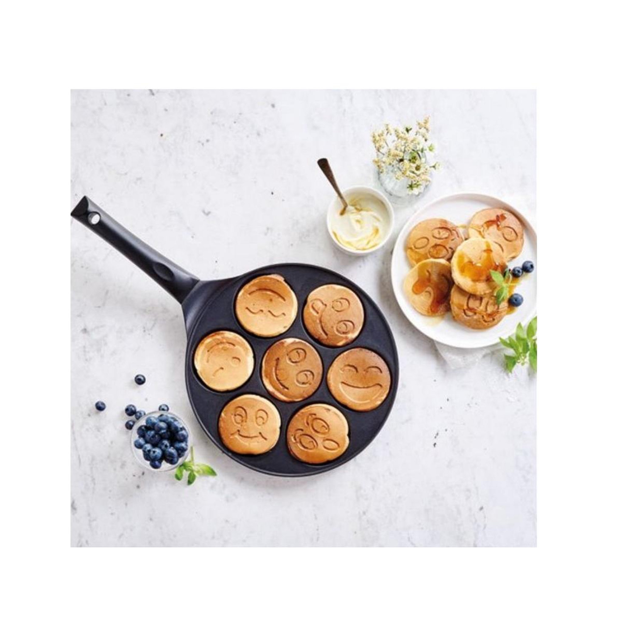 Voir la diapositive 2 : KITCHEN FUN Poêle à blinis 26cm - 13878274