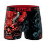 Voir la diapositive 3 : FREEGUN Lot de 4 boxers homme Heavy Rock