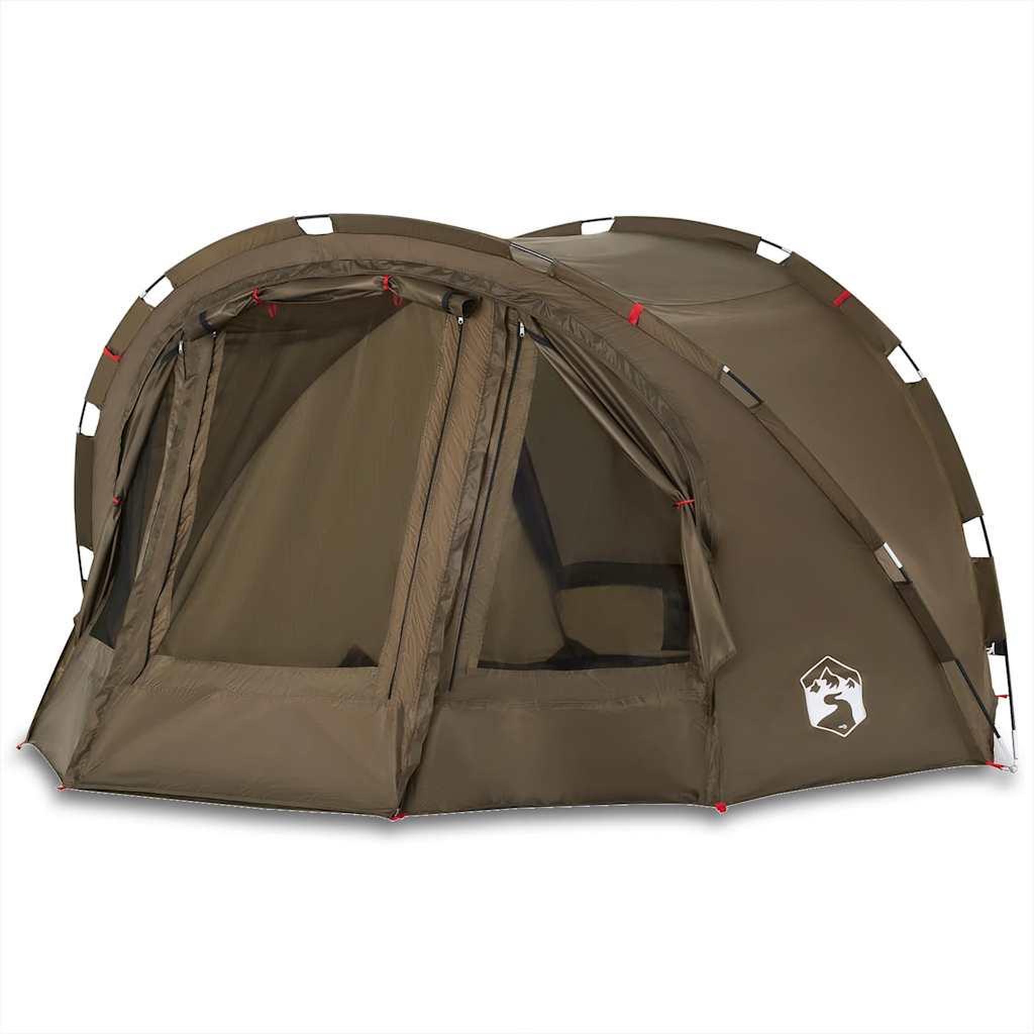 Voir la diapositive 2 : VIDAXL Tente de peche 4 personnes vert olive impermeable