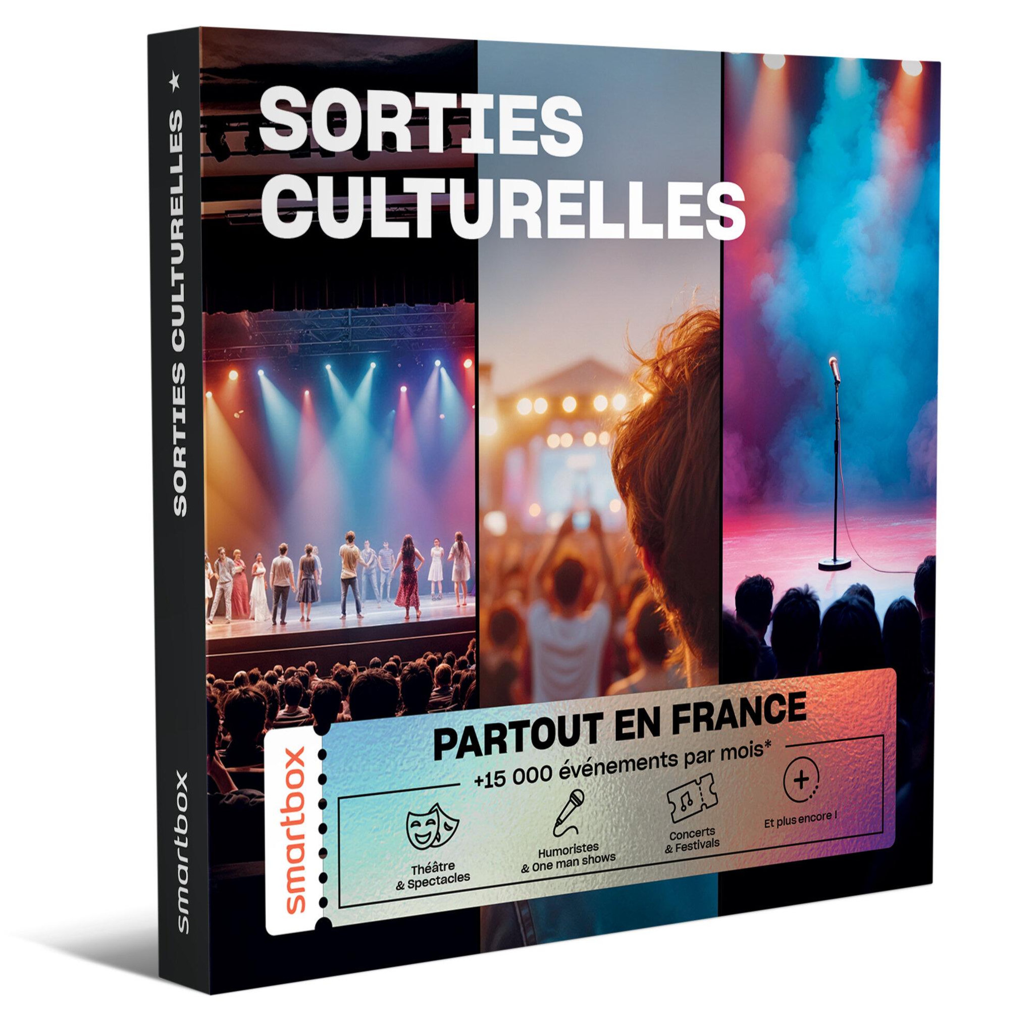 Smartbox Sorties culturelles - coffret cadeau sport & aventure