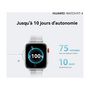 Voir la diapositive 4 : HUAWEI Montre connectée Watch Fit 4 Blanc