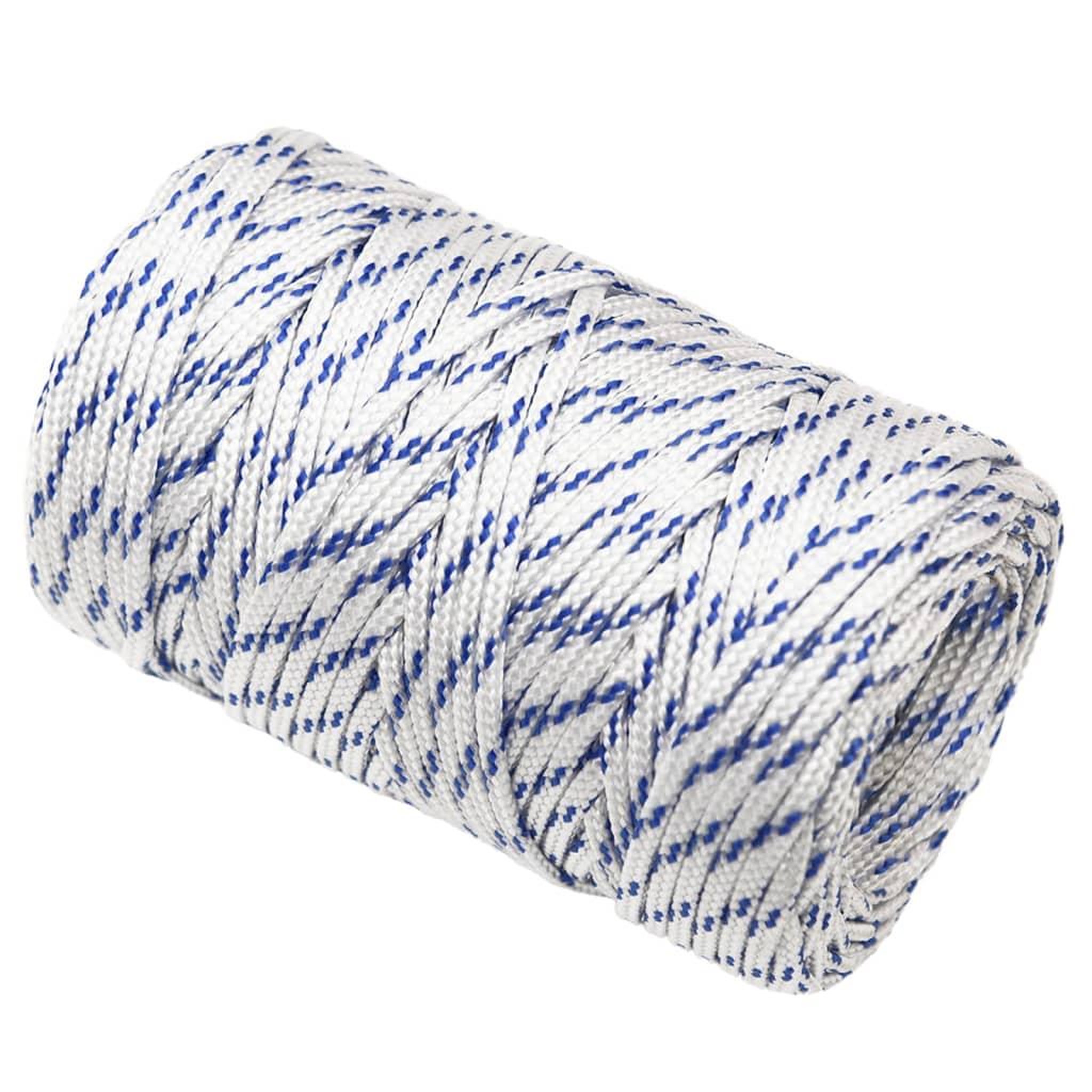Voir la diapositive 3 : VIDAXL Corde de bateau Blanc 2 mm 100 m Polypropylene
