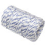 Voir la diapositive 3 : VIDAXL Corde de bateau Blanc 2 mm 100 m Polypropylene