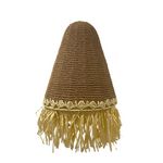 Lumisky Abat-jour PALOMA Beige Herbe marine D40 cm
