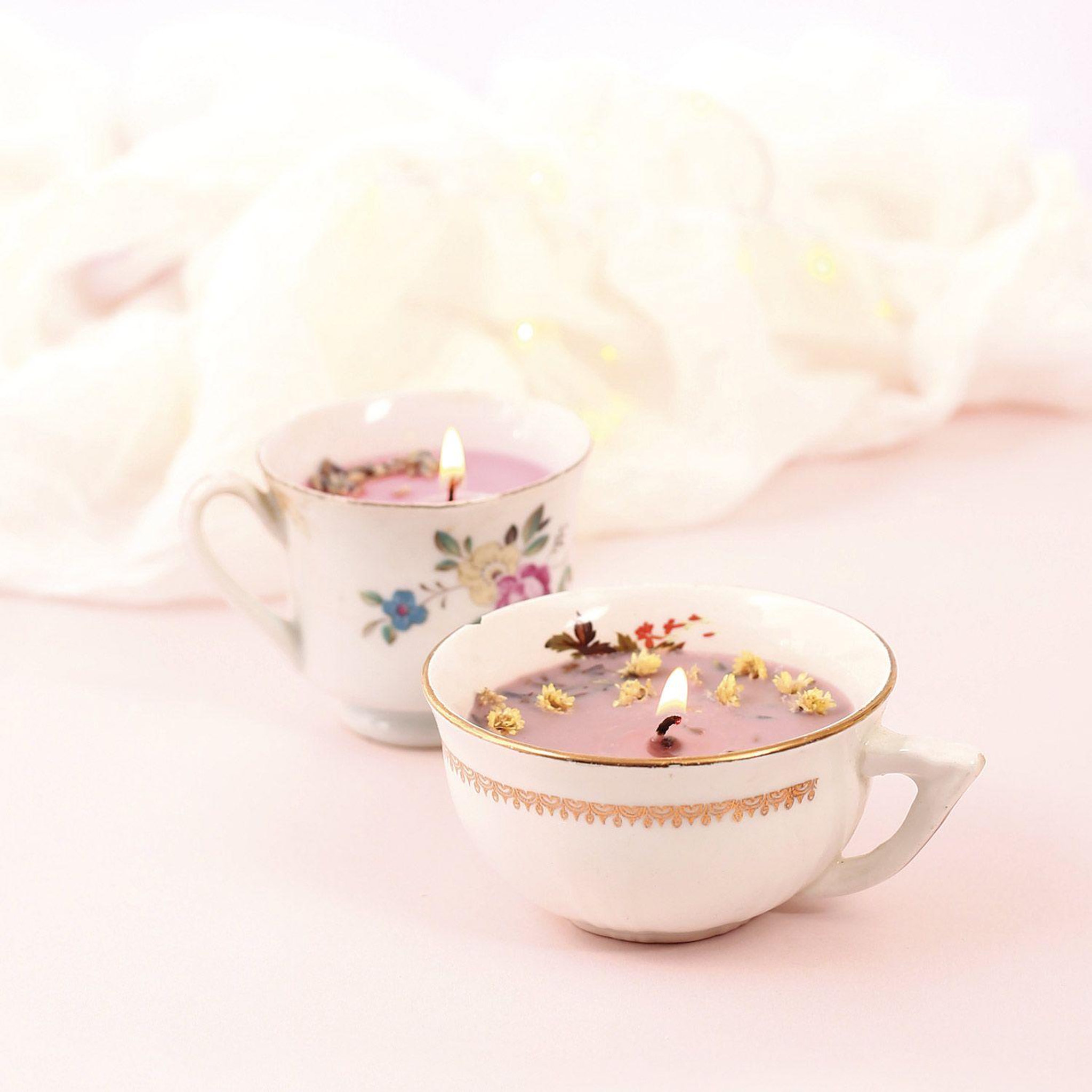 Voir la diapositive 5 : Graine créative Coffret DIY bougies colorées et fleuries