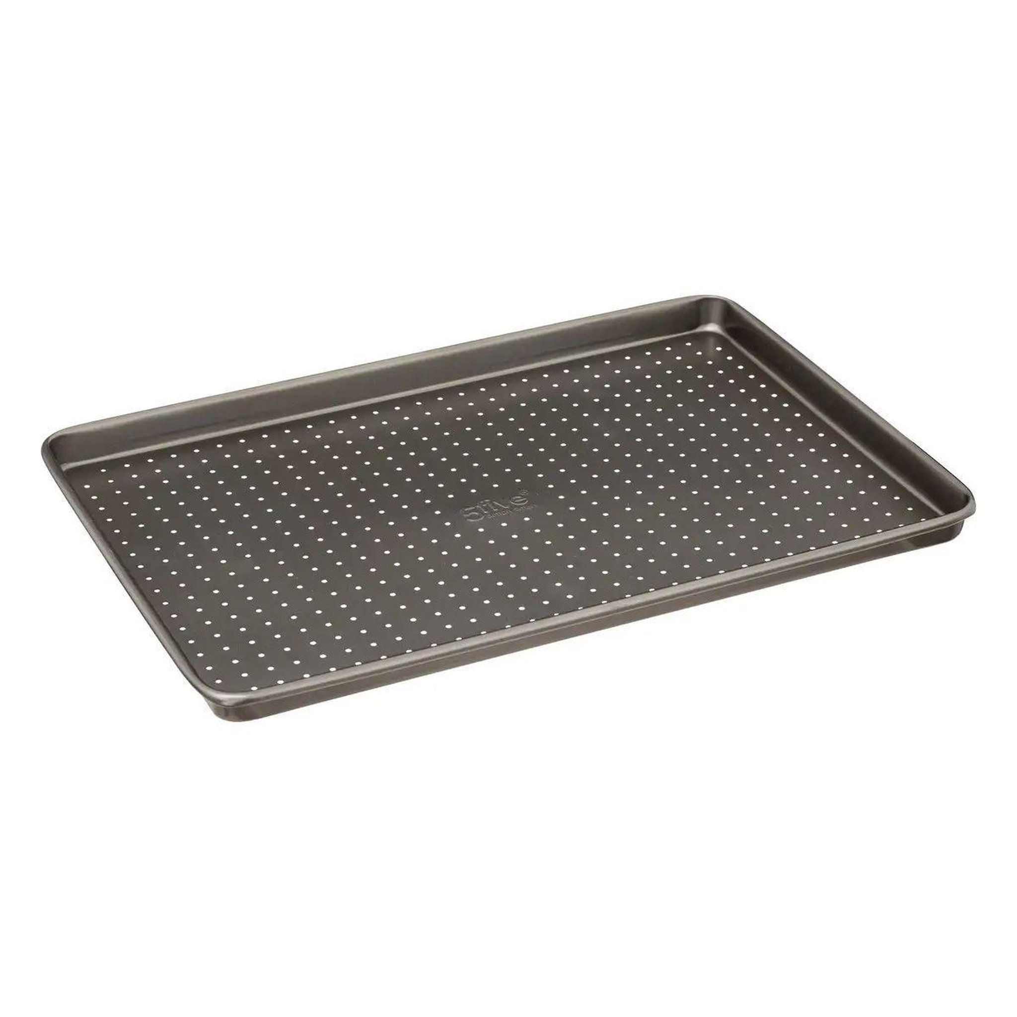 FIVE Plaque de cuisson  perforée  39cm noir
