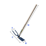 OUTILS PERRIN Serfouette à vigne de 40 emmanché