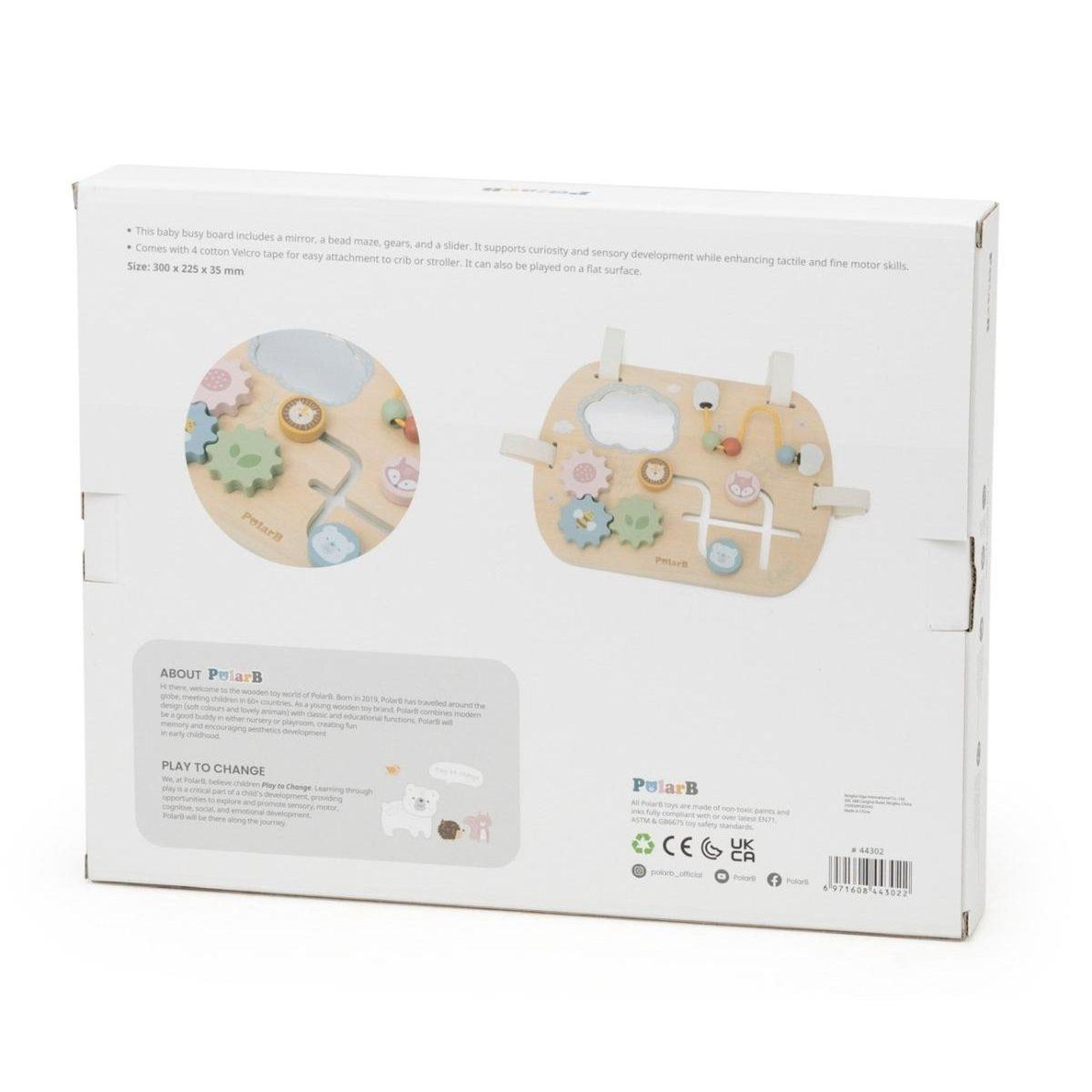 Voir la diapositive 3 : VIGA Tableau d'activités  44302 polarb - bois multifonction