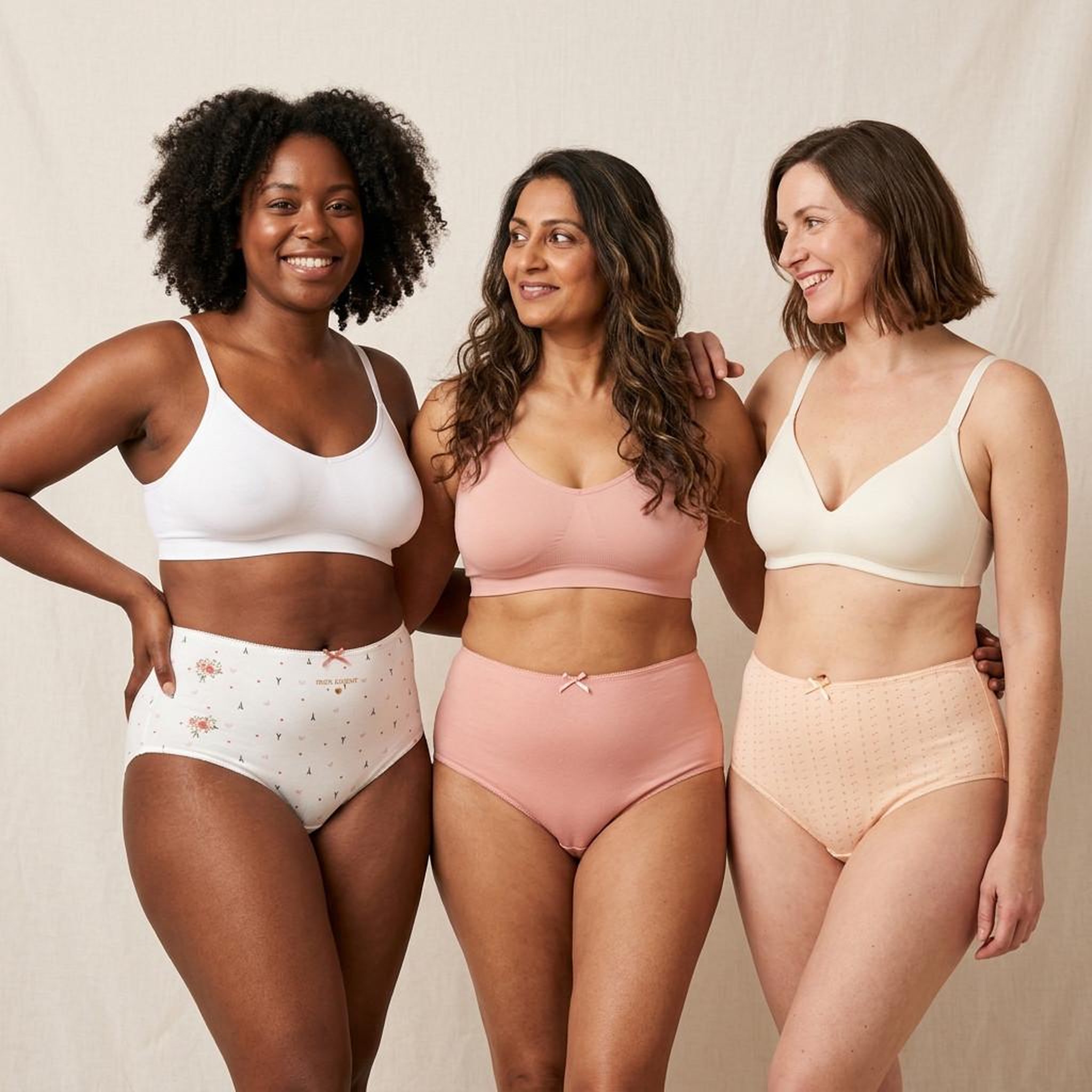 Voir la diapositive 6 : OZABI OZABI Pack de Culottes Femme Taille Haute Coton – Lot de 6