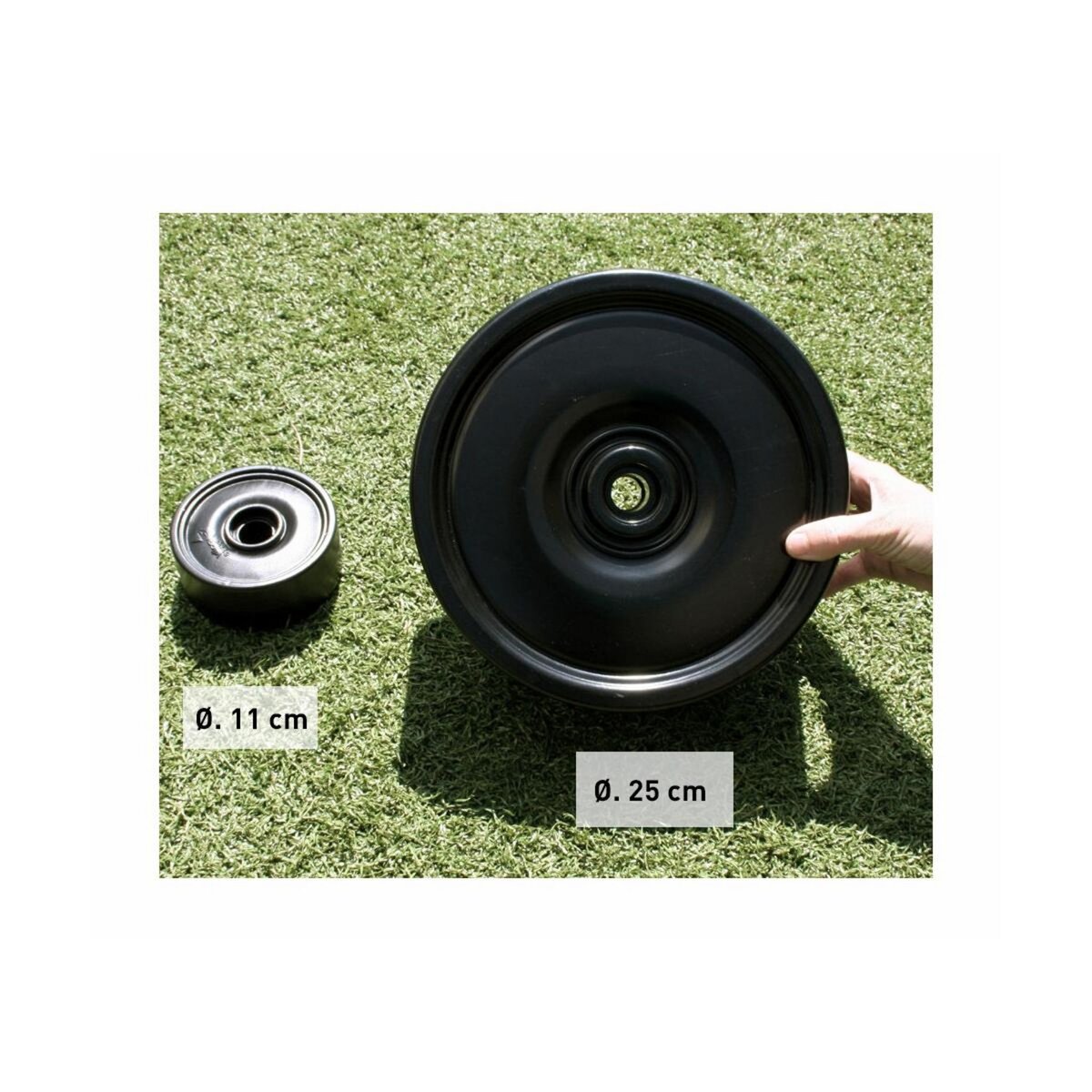 ROLLY TOYS Pions de dame géants diamètre 25cm