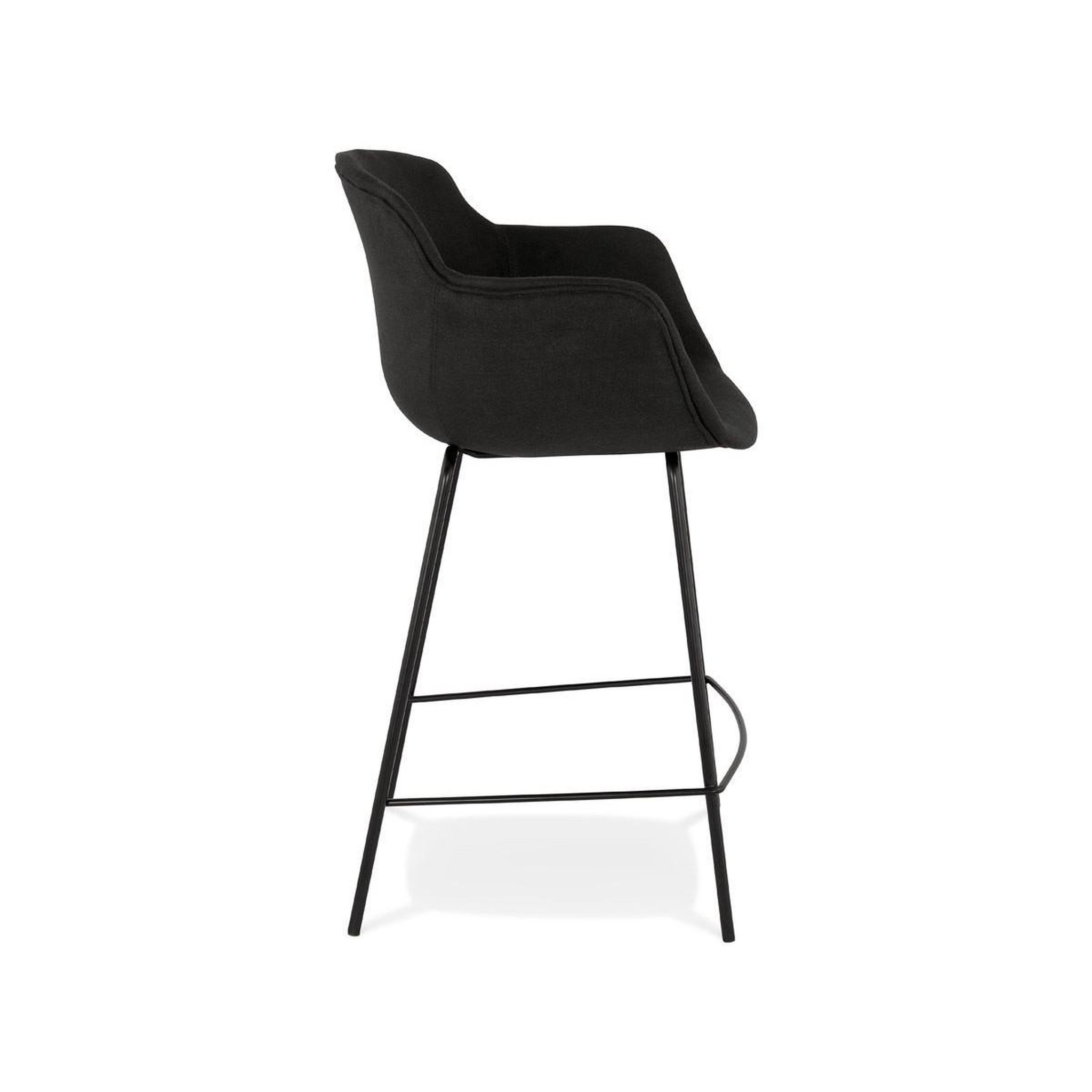 Voir la diapositive 3 : Paris Prix Tabouret de bar design  largesa  97cm noir