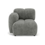 Voir la diapositive 1 : LISA DESIGN Grace - module d'assise gauche en velours texturé