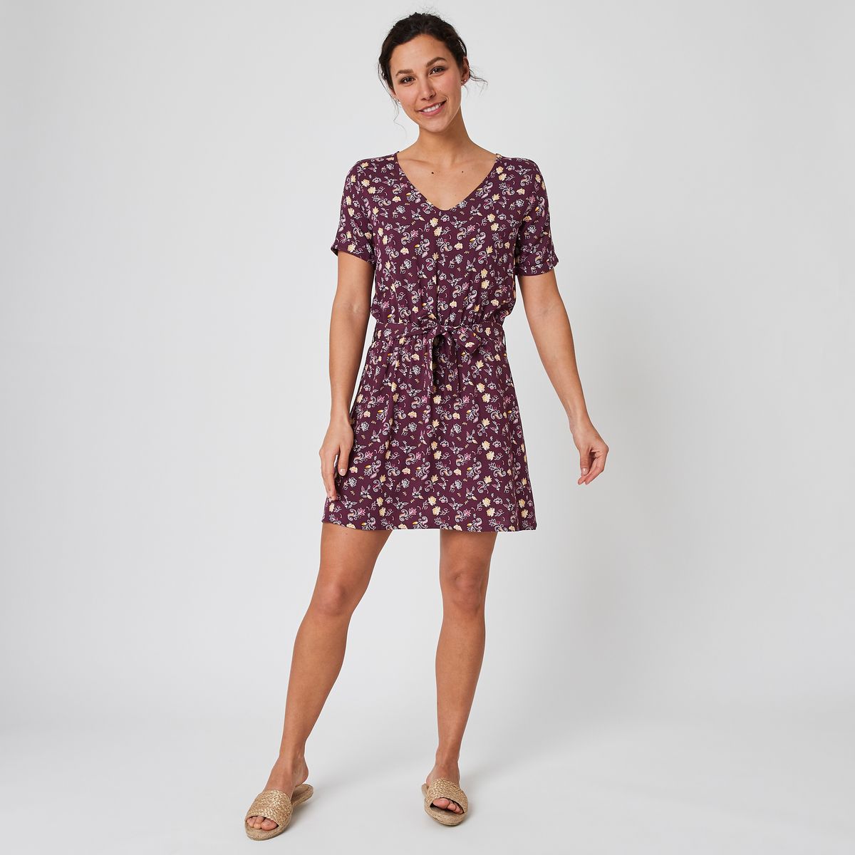 IN EXTENSO robe courte violet taille 44