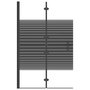 Voir la diapositive 3 : VIDAXL Cabine de douche pliable ESG 80x140 cm Noir