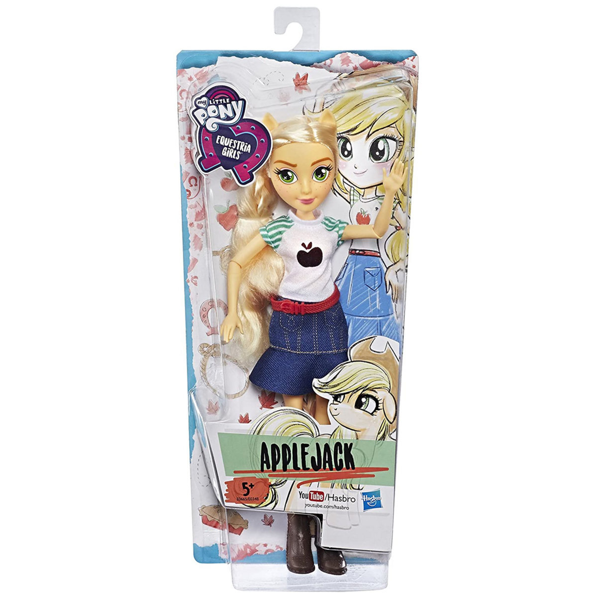 HASBRO Poupée Girls Applejack My Little pony Equestria 