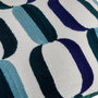 Voir la diapositive 3 : ATMOSPHERA Coussin Déco Brodé  Hary  30x50cm Bleu