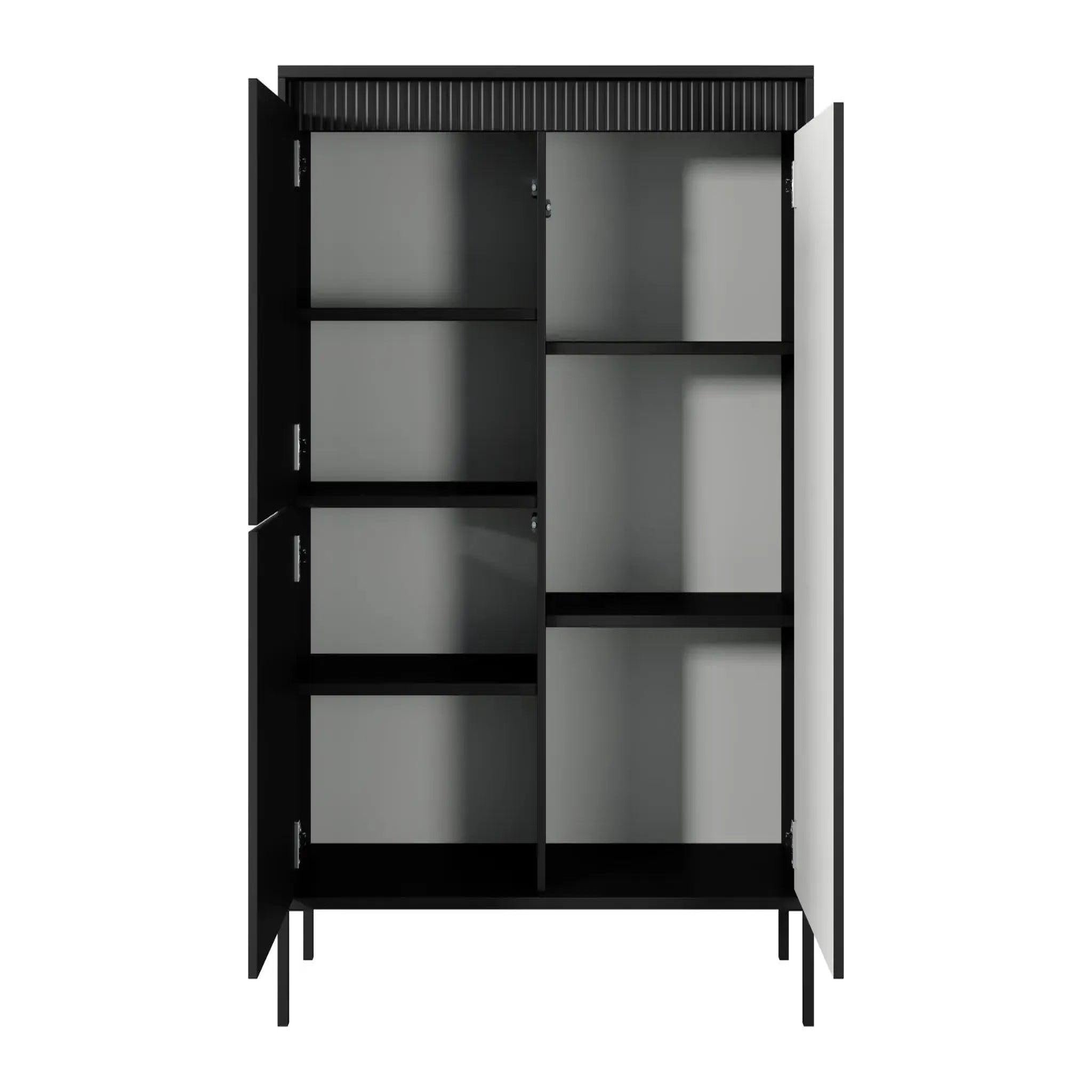 Voir la diapositive 6 : CASANOVA PARIS Alina - commode 2 portes pieds en métal