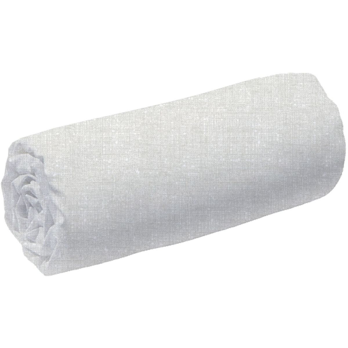 Drap housse uni en lin coton METIS