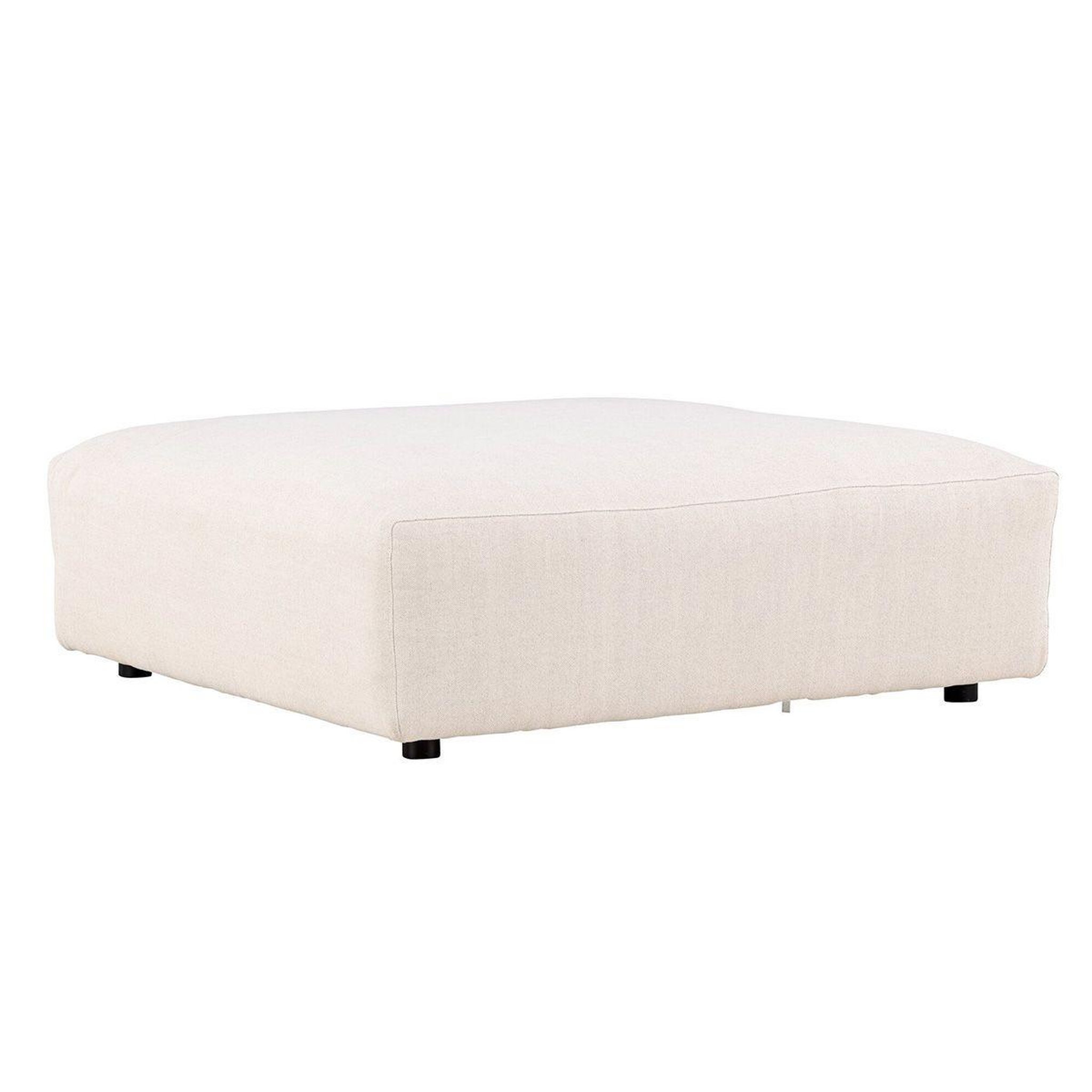 Paris Prix Module pouf de canapé  mavi  105cm beige