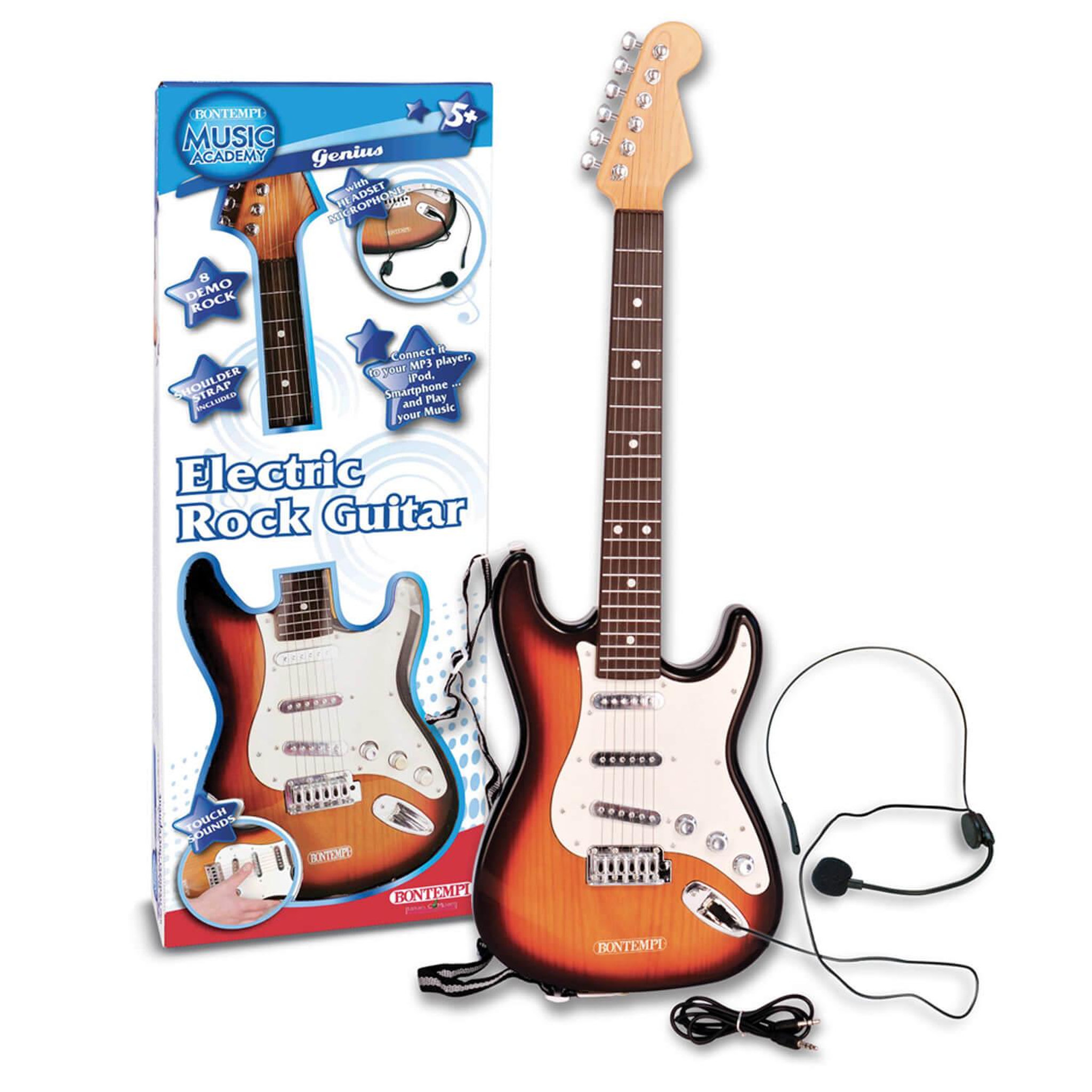 Voir la diapositive 2 : Bontempi Guitare rock électronique