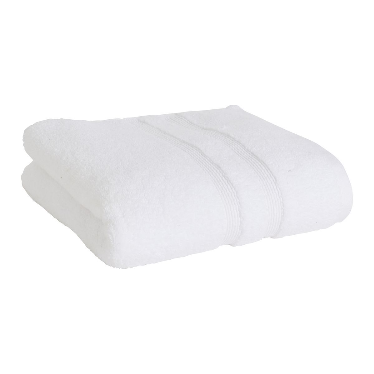 ACTUEL Maxi drap de bain uni en coton 500 g/m²