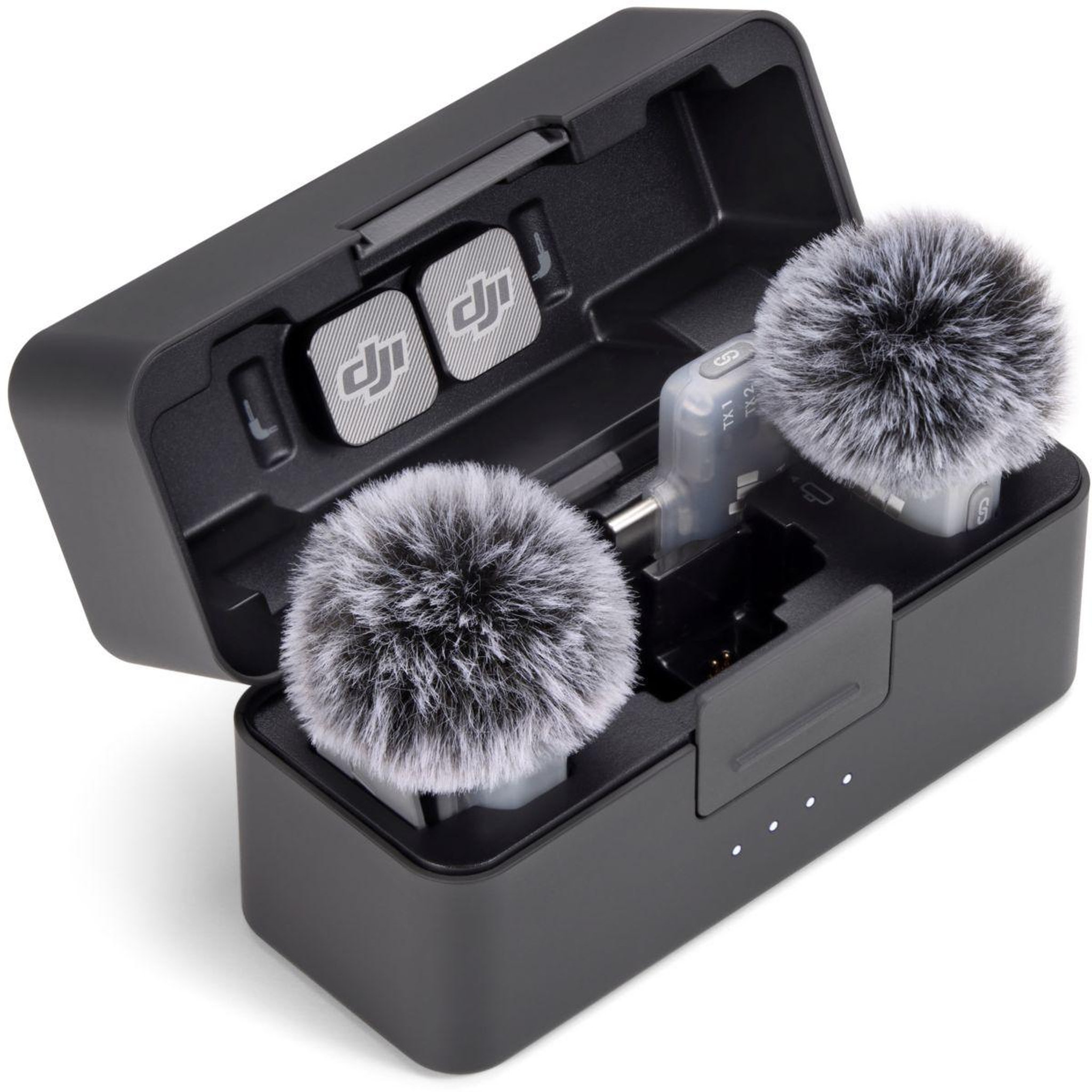 Voir la diapositive 2 : DJI Micro Mic Mini 2 (2 TX+1 Mobile RX+Chargeur)