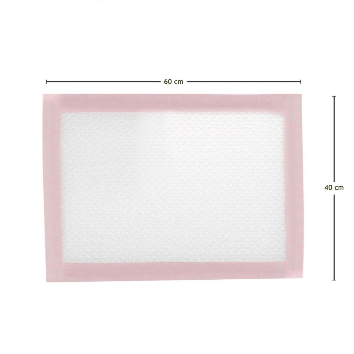 Monsieur Bébé Lot de 50 alèses pour bébé jetables, imperméables - 40 x 60 cm