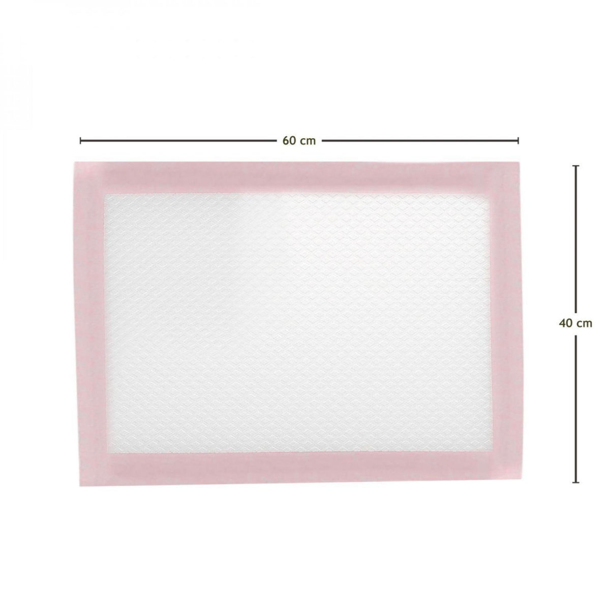 Monsieur Bébé Lot de 50 alèses pour bébé jetables, imperméables - 40 x 60 cm