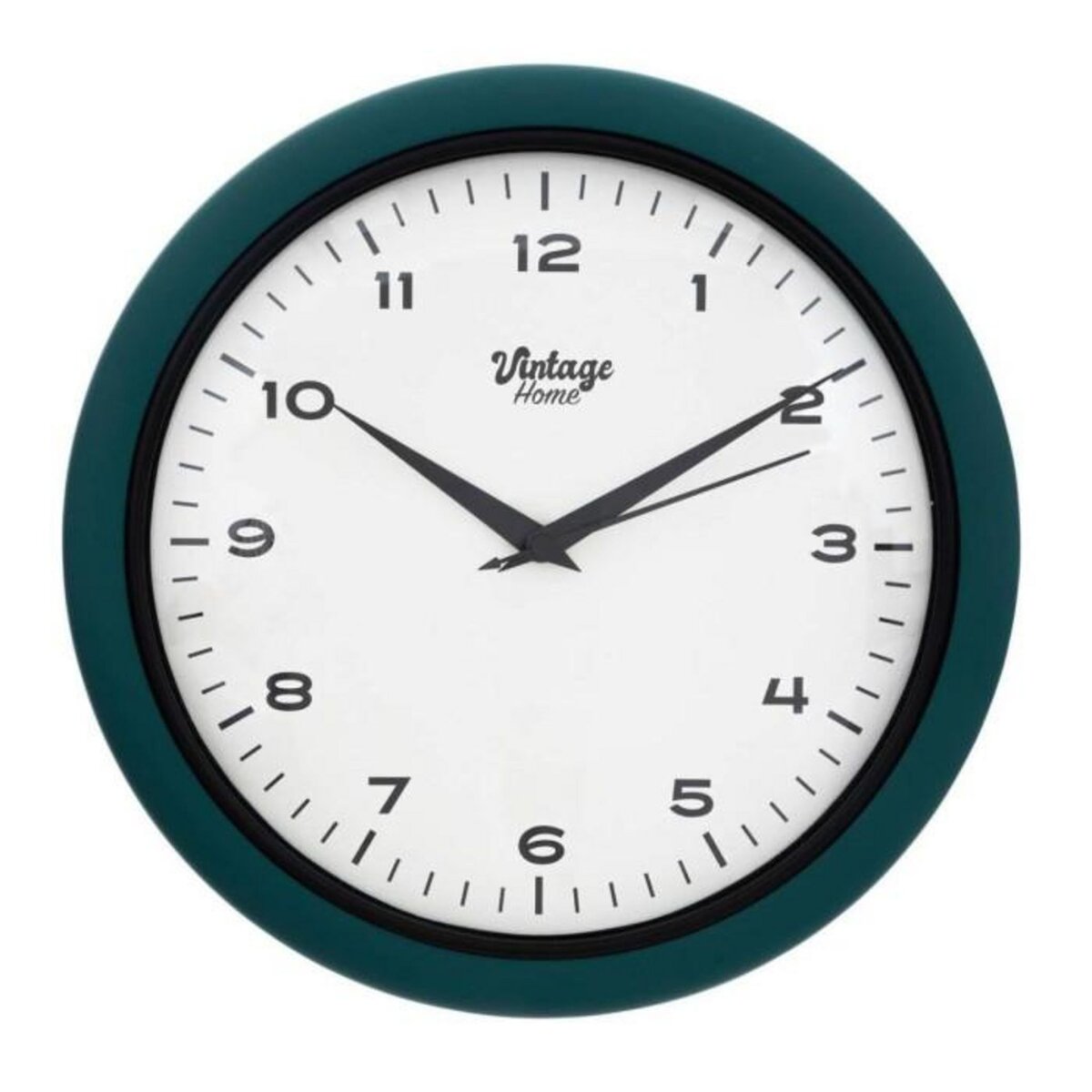 ATMOSPHERA Horloge Murale  Clarrisse  28cm Bleu Canard
