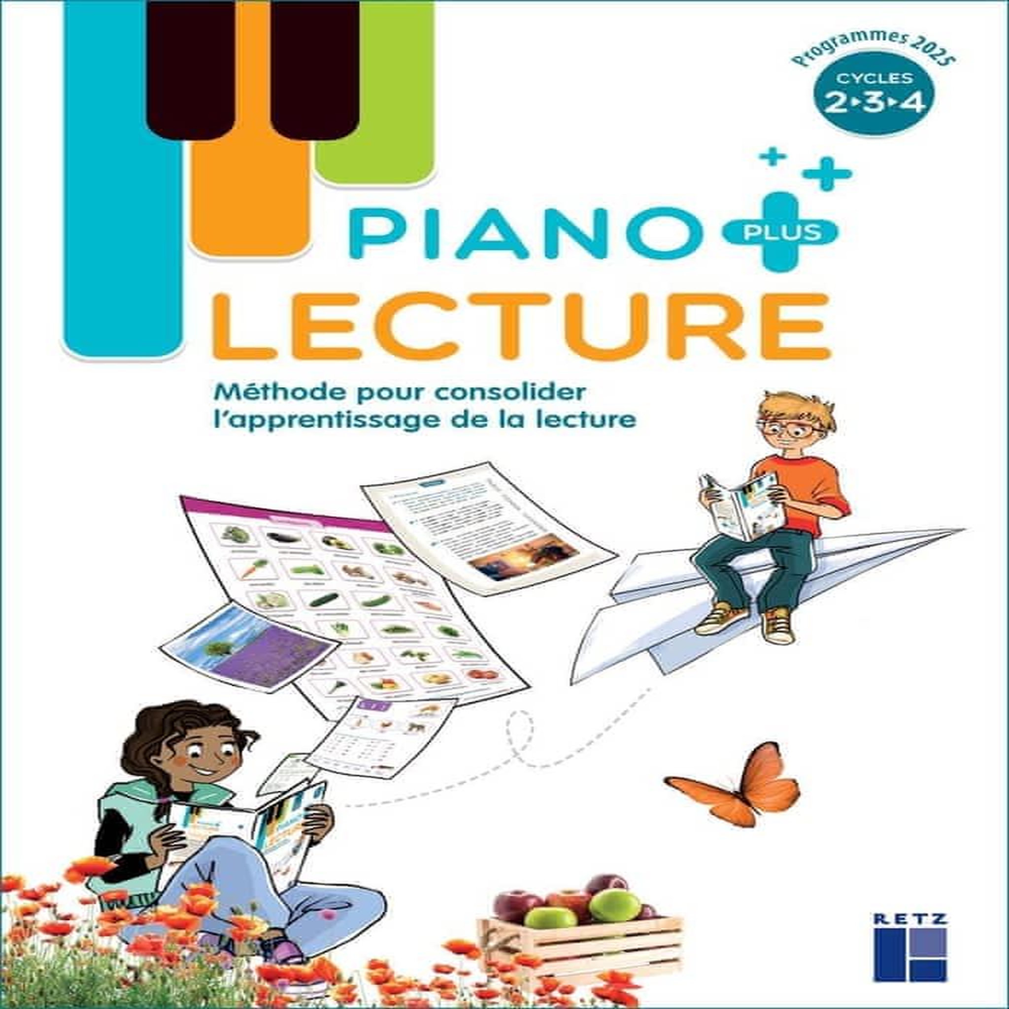 PIANO PLUS MANUEL DE L'ELEVE CYCLES 2,3,4, Monnier Sandrine