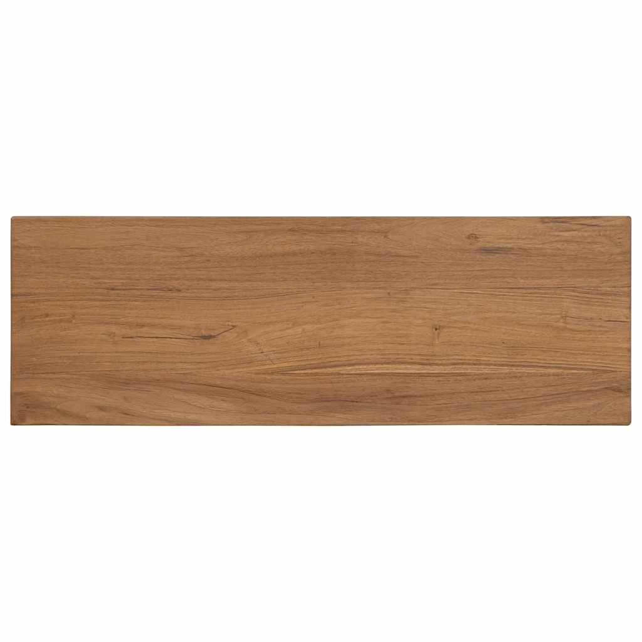 Voir la diapositive 5 : VIDAXL Banc d'entree teck massif 90 x 30 x 40 cm