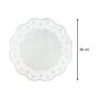 Voir la diapositive 3 : ZENKER Lot de 30 napperons papier ronds pour tartes et gâteaux Zenker Smart Pastry