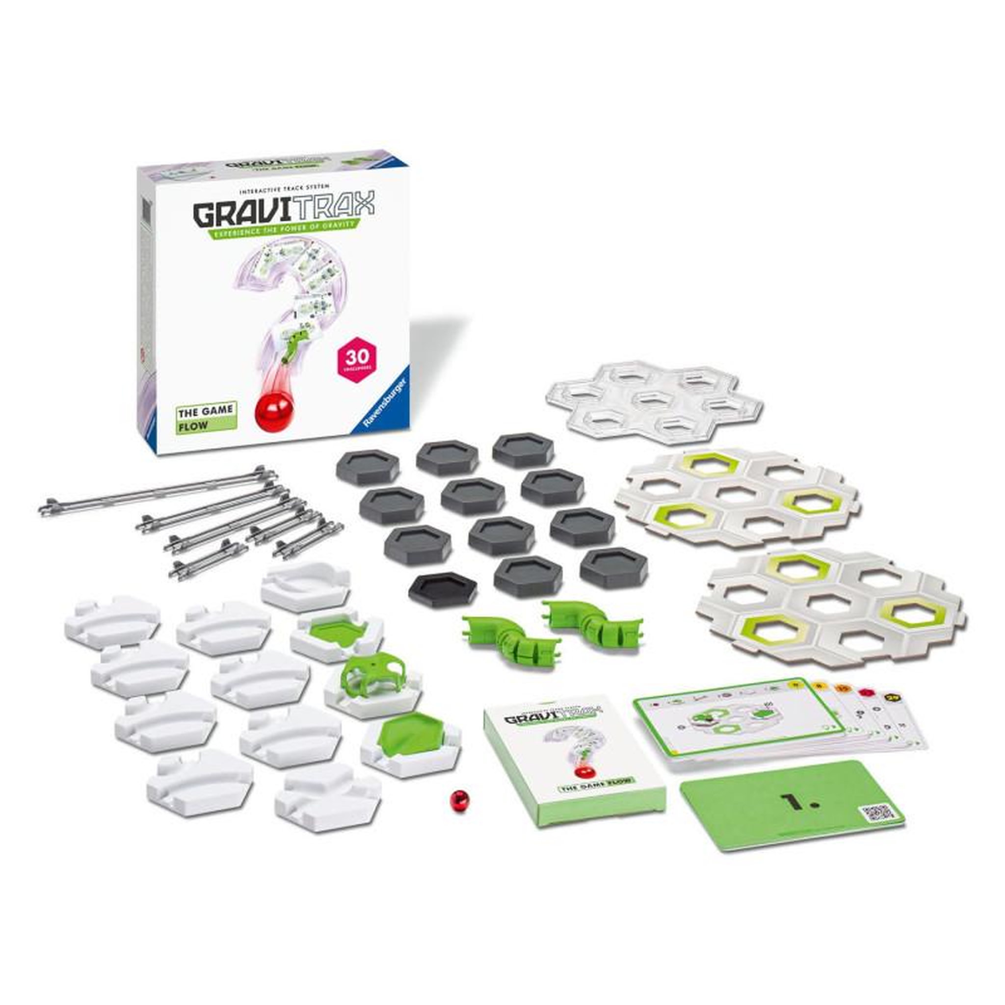 Voir la diapositive 2 : RAVENSBURGER Ravensburger - Gravitrax The Game - Flow 270170