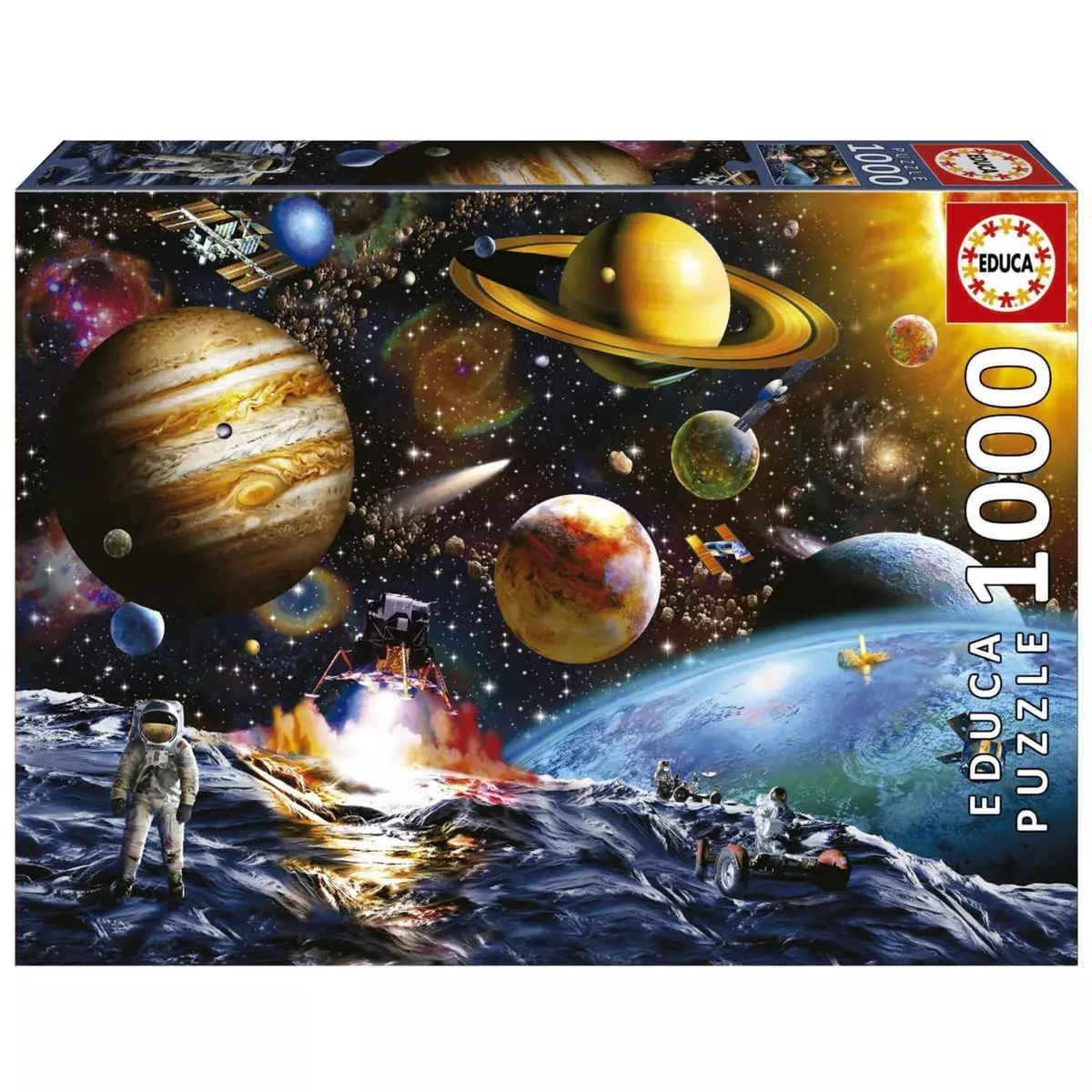 EDUCA Puzzle 1000 pièces : Mission Astéroïde