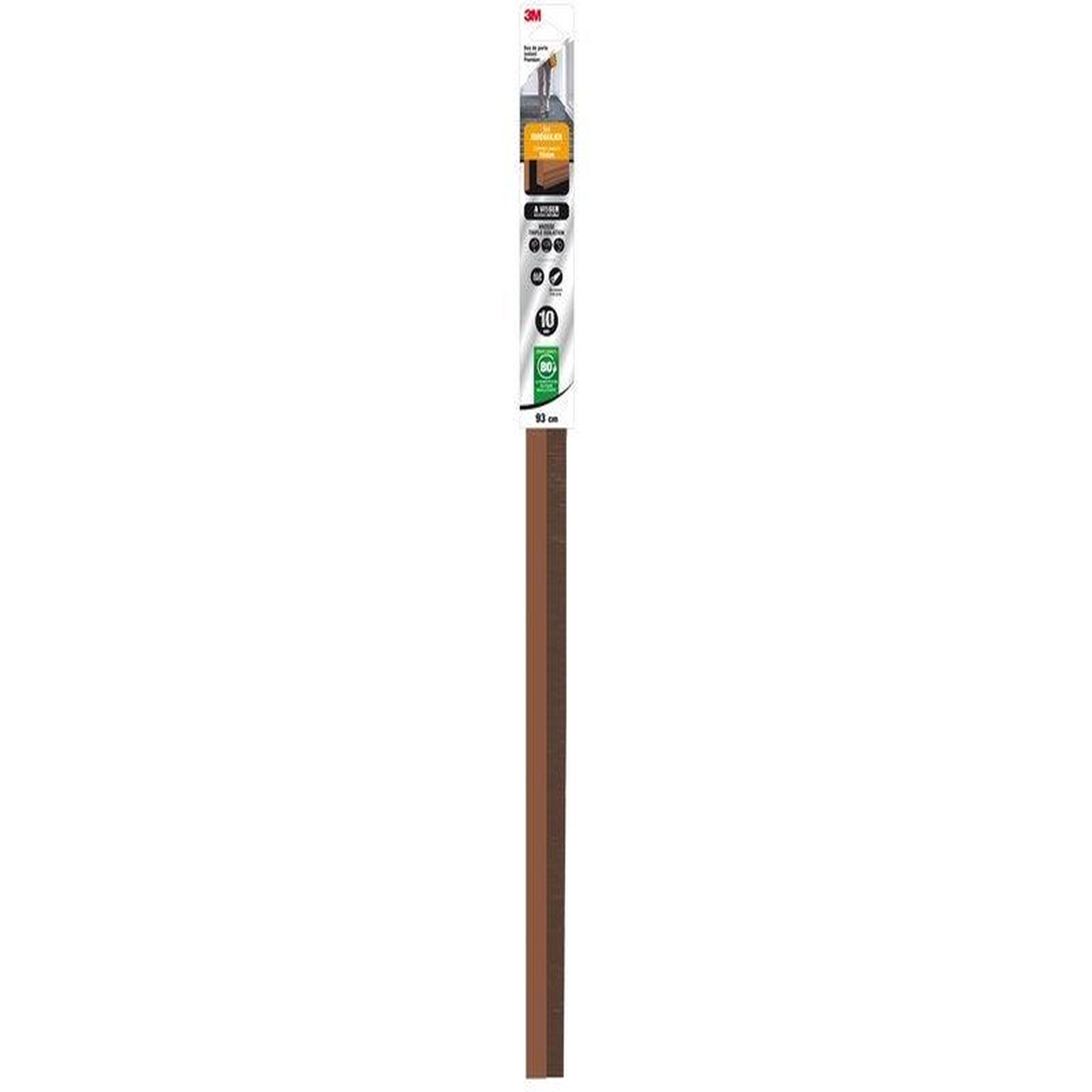 3M Bas De Porte À Visser Sol Irrégulier Premium, L.93 Cm Marron