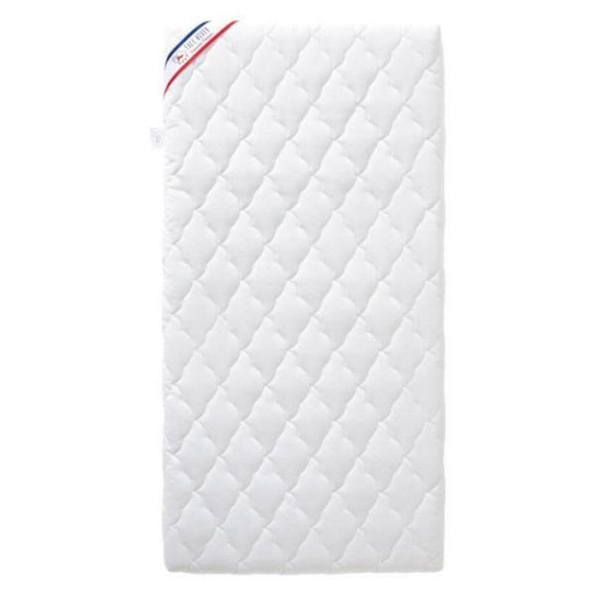 P'TIT LIT Matelas Bébé Climatisé - 60x120x10 cm - Reversible - Déhoussable - Anti Acarien - Fabrication Française