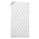 P'TIT LIT Matelas Bébé Climatisé - 60x120x10 cm - Reversible - Déhoussable - Anti Acarien - Fabrication Française