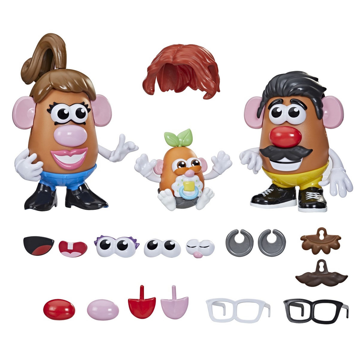 HASBRO Potato Head, La famille Patate, 45 pièces