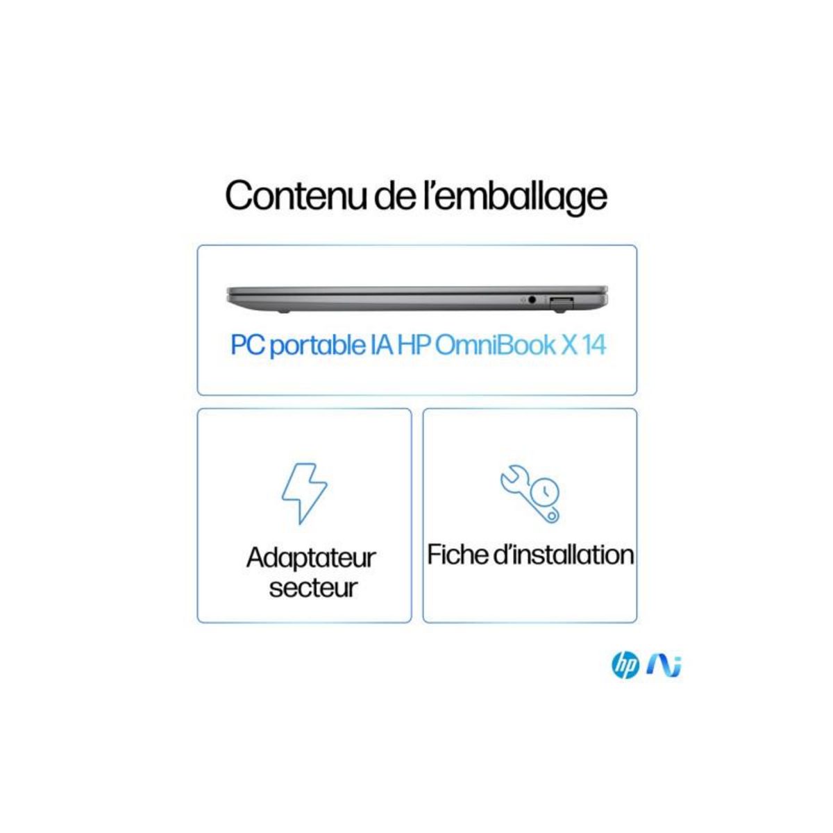 HP Ordinateur portable OmniBook X 14-fe0000nf Copilot+