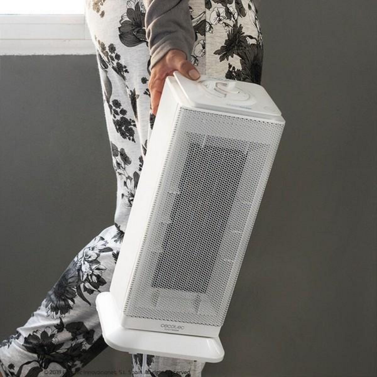 CECOTEC Chauffage Céramique Électrique Cecotec Ready Warm 6200 Ceramic Sky 2000W Blanc