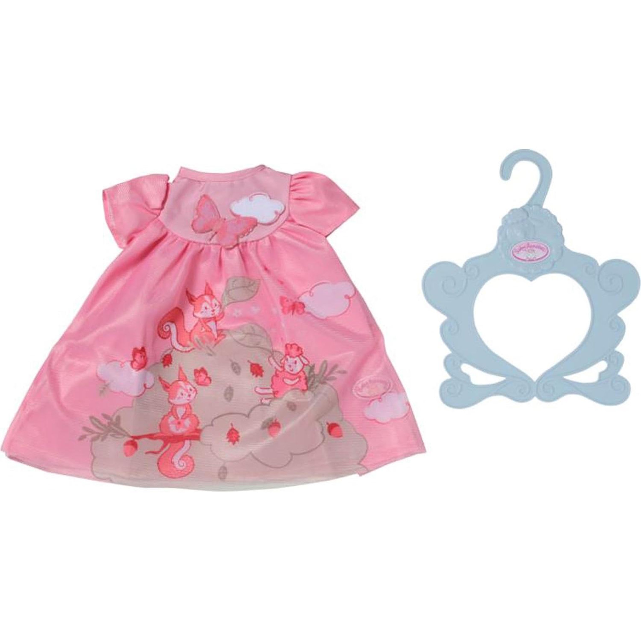 Zapf Creation Robe pour Baby Annabell motif de mouton et d'écureuil