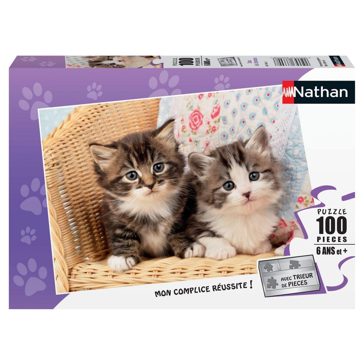 RAVENSBURGER Puzzles 100 pièces Nathan Collection