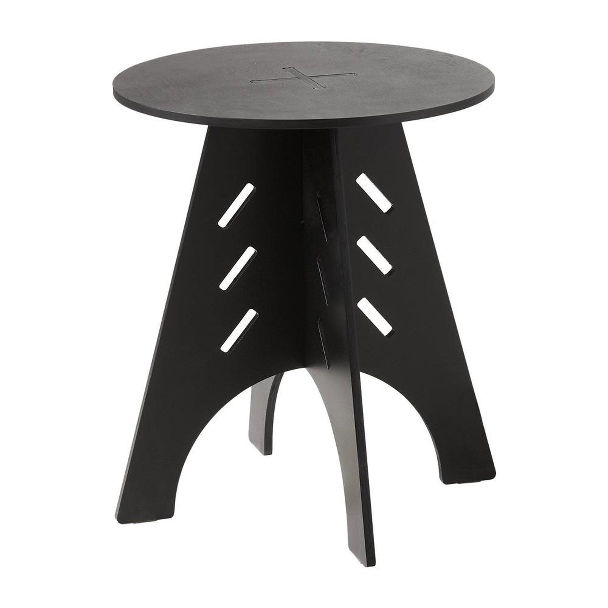 Voir la diapositive 1 : SOBUY SoBuy - Table D'appoint - Brun Clair - 46.46.5x36x55cm - Moderne - HFBT01