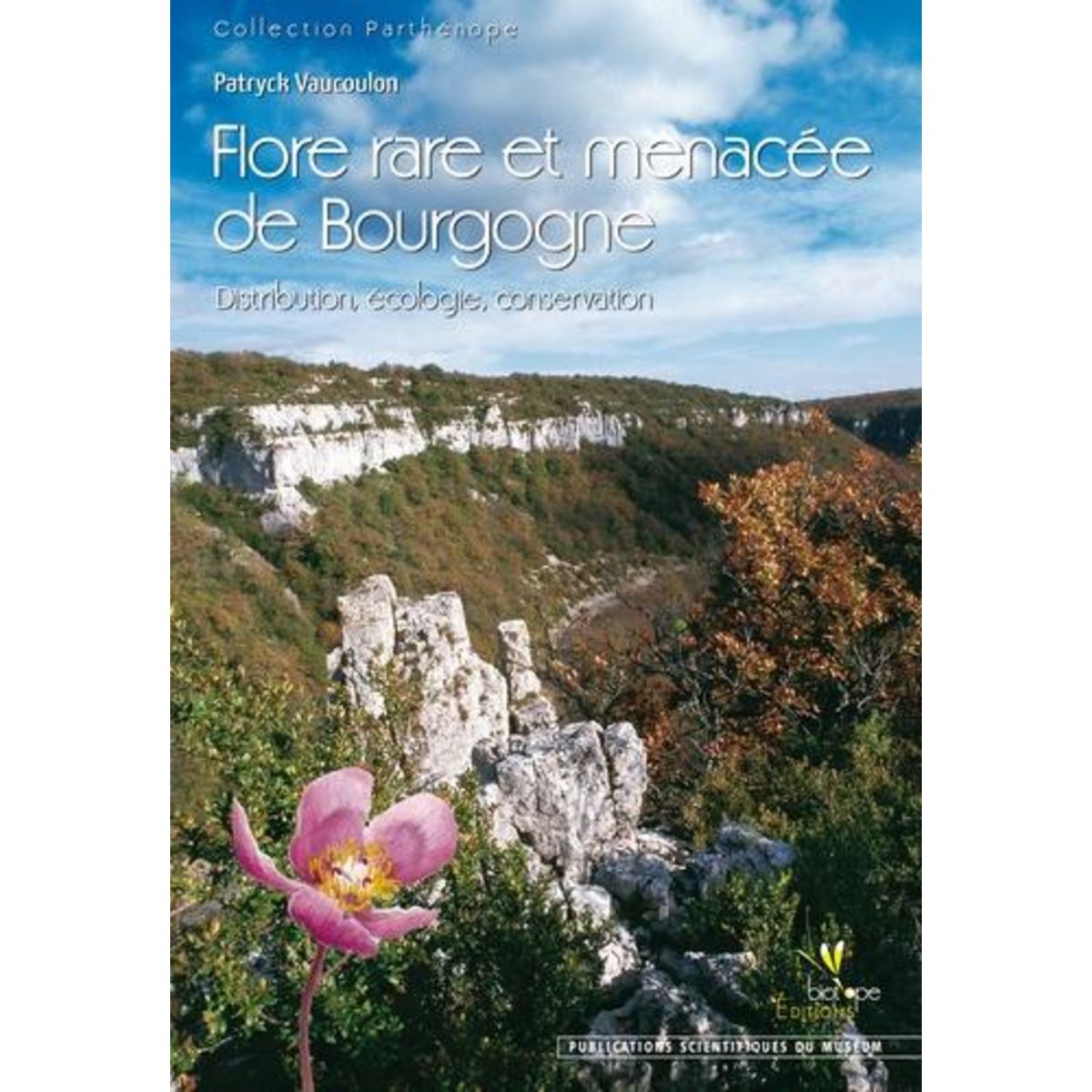 FLORE RARE ET MENACEE DE BOURGOGNE. DISTRIBUTION, ECOLOGIE, CONSERVATION, Vaucoulon Patryck