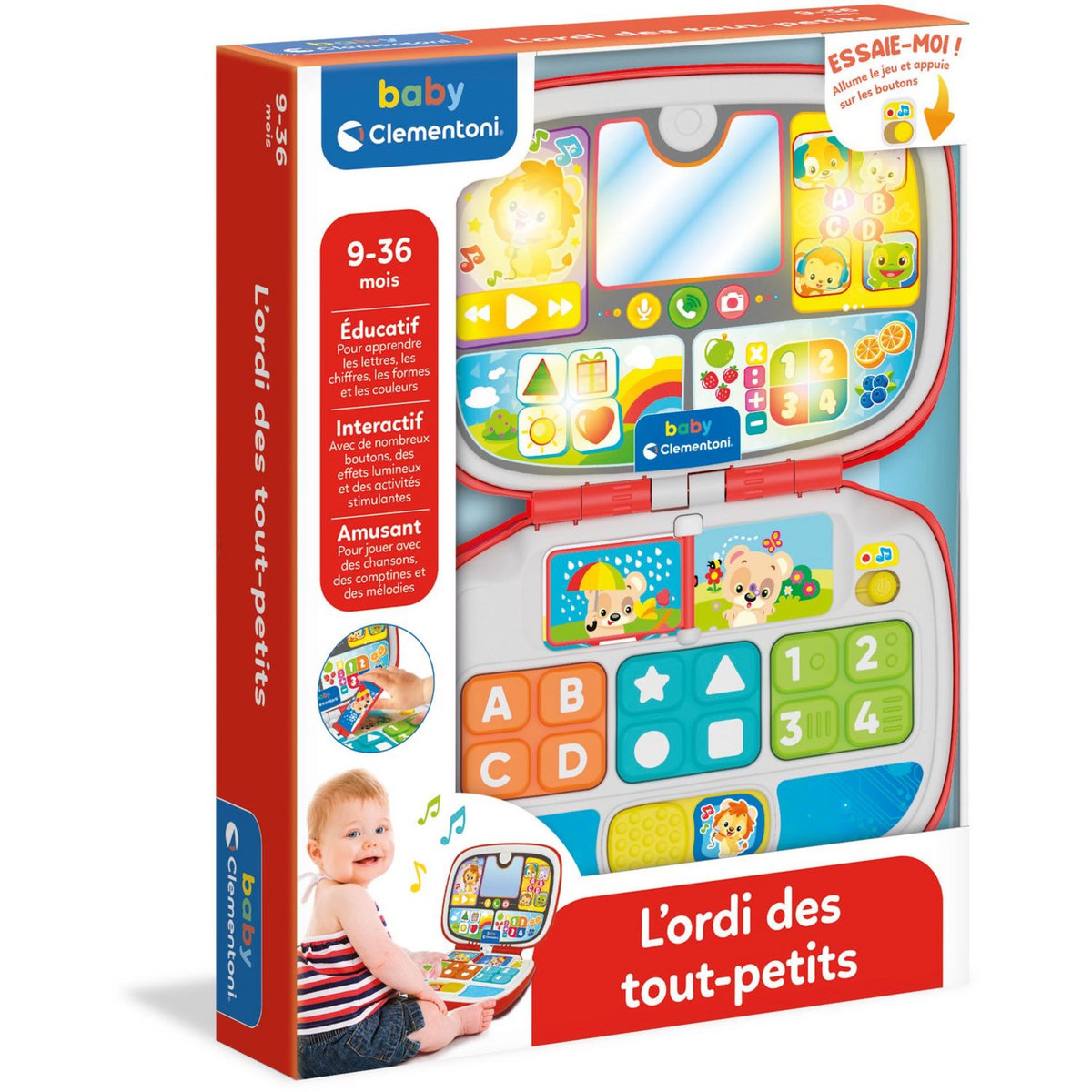 CLEMENTONI Ordi des tout petits